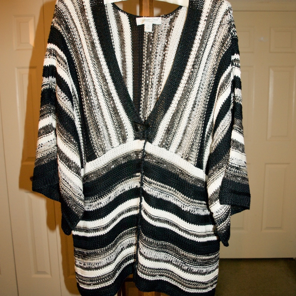 Coldwater Creek 1x V Neck Sweater in Women's